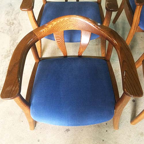 椅子の修理事例:座面張り替え