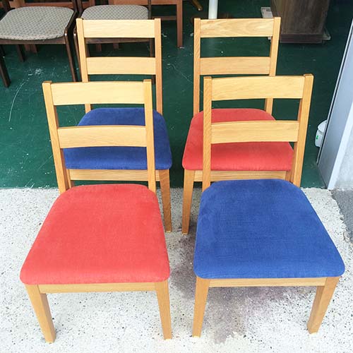 椅子修理リメイク事例:座面の張り替え