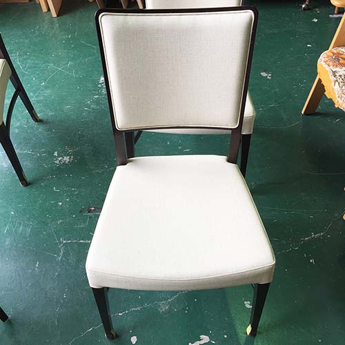 椅子修理・張り替え・塗り替え・修理リメイク事例:背もたれ・座面張り替え