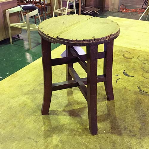 椅子修理・張り替え・塗り替え・修理リメイク事例