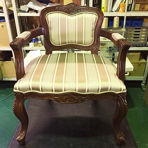 椅子修理・張り替え・塗り替え・修理リメイク事例