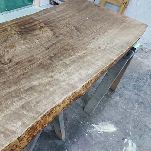 テーブル・デスク修理事例塗装傷補修