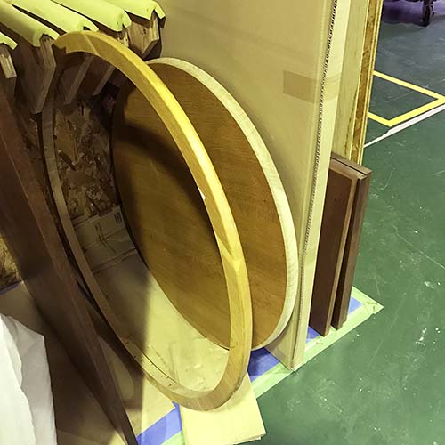 テーブル・デスク修理事例塗装傷補修