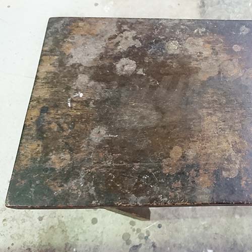 テーブル・デスク修理事例塗装傷補修