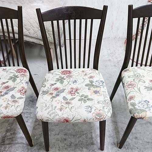 椅子やベンチの修理・張り替え・塗り替え・修理リメイク事例:座面張り替え・部分的に塗装補修