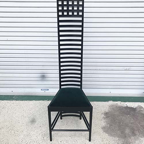 椅子修理・張り替え・塗り替え・修理リメイク事例:マッキントッシュチェア座面張り替え