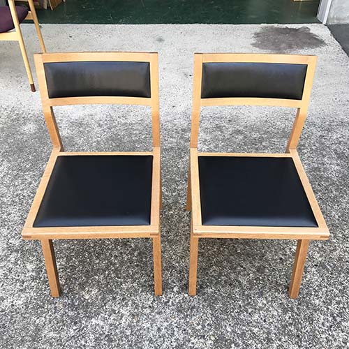 椅子修理・張り替え・塗り替え・修理リメイク事例:座面張り替え