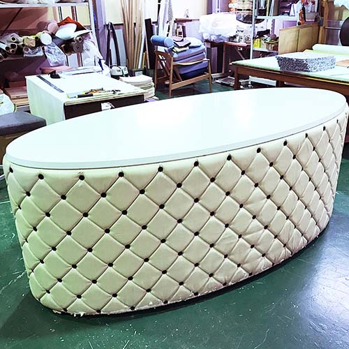 テーブルの修理事例:側面張り替え・天板塗装