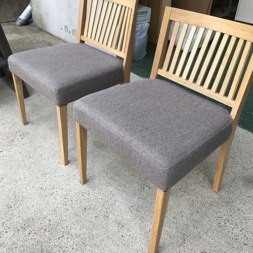 椅子やベンチの修理・張り替え・塗り替え・修理リメイク事例:座面張り替え