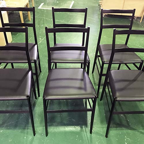 椅子修理・張り替え・塗り替え・修理リメイク事例:スーパーレジェーラチェア座面張り替え