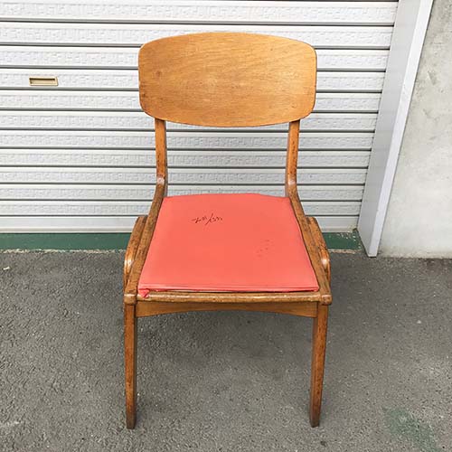 椅子やベンチの修理・張り替え・塗り替え・修理リメイク事例:座面の張り替え、解体組み直し