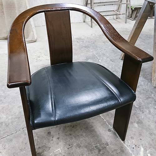 椅子やベンチの修理・張り替え・塗り替え・修理リメイク事例:部分的に塗装補修