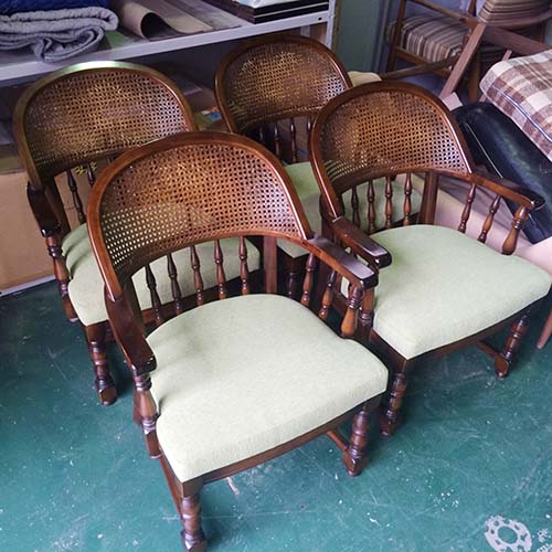 椅子の修理事例:座面張り替え・ウレタン入れ替え