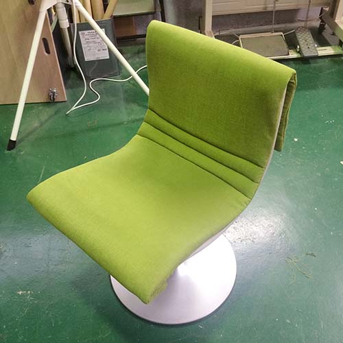 椅子の修理事例:張り替え・ウレタン入れ替え