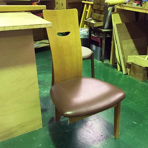 椅子修理:台輪製作・交換