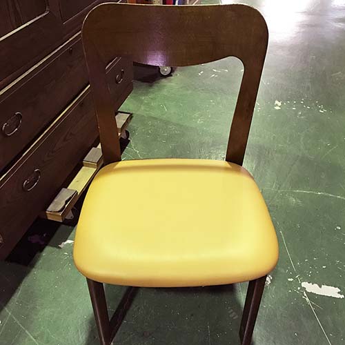 椅子やベンチの修理・張り替え・塗り替え・修理リメイク事例:座面張り替え・ウレタン交換