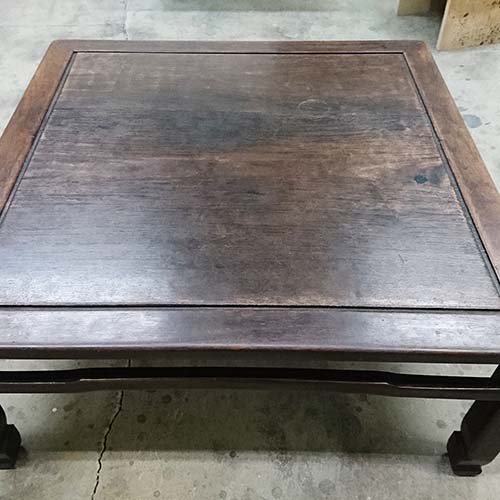 テーブルの修理事例:座卓塗り替え・ぐらつき直し・脚部欠け補修