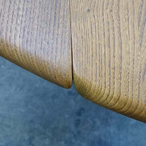 テーブルの修理事例:打ち傷や欠けの部分補修