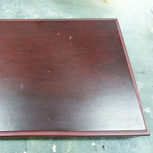 お盆塗り替え傷直し