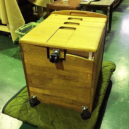 キャスターワゴンの底板交換・キャスター交換