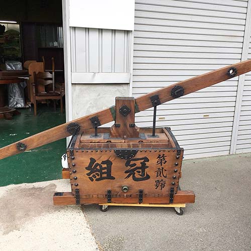 手押し消防ポンプ修理