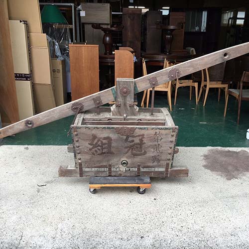 手押し消防ポンプ修理