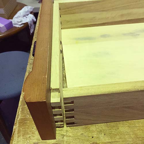 ひきだしの修理事例