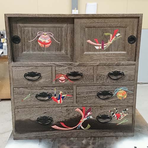 箪笥の修理事例:塗装